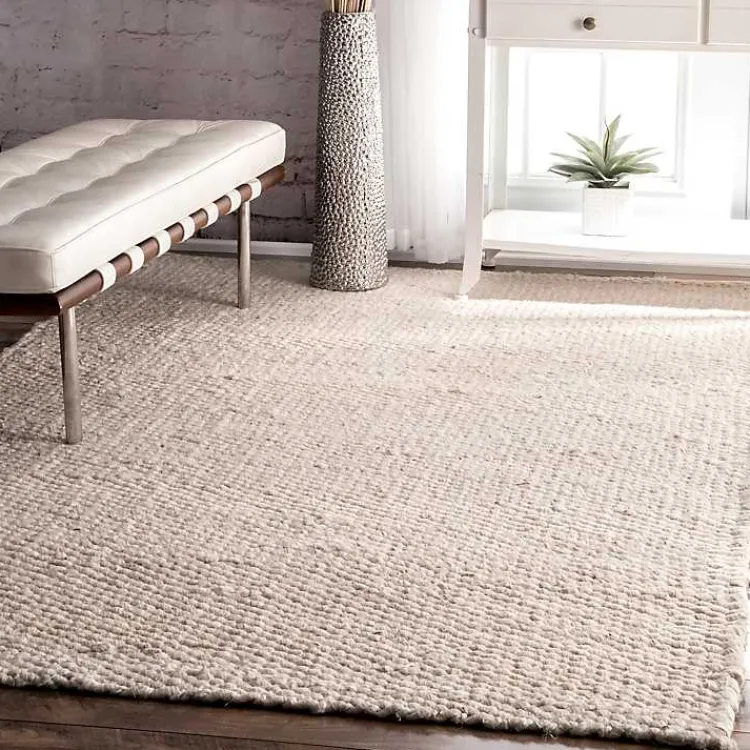 Kirklands Home Halsey Area Rug, 8x10 Ivory Hot