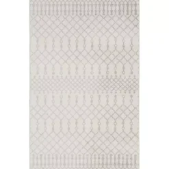 Kirklands Home Moroccan Washable Area Rug, 3x5 Ivory Sale