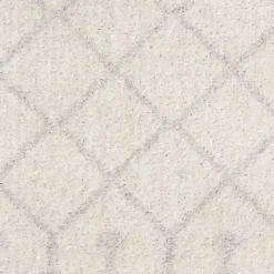 Kirklands Home Moroccan Washable Runner, 2x12 Ivory