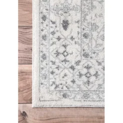 Kirklands Home Ivory Odell Vintage Area Rug, 4x6 Discount