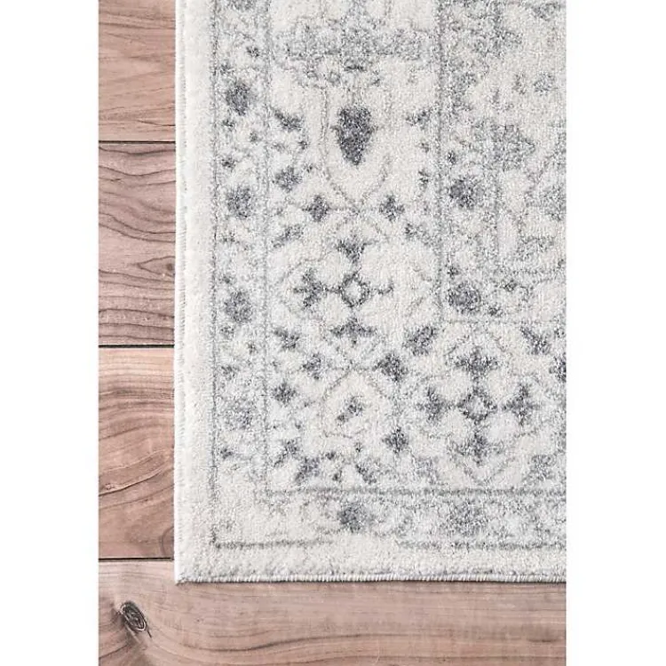 Kirklands Home Ivory Odell Vintage Area Rug, 4x6 Discount