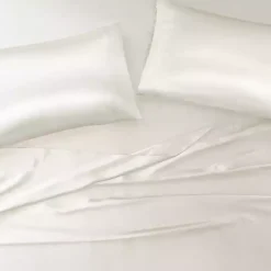Kirklands Home Satin 6-pc. King Sheet Set Ivory Online