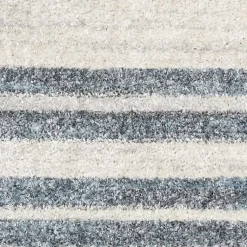 Kirklands Home Ivory Striated Sphere Washable Runner, 2x10 New