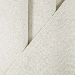 Kirklands Home Top Knotted Burlap Curtain Panel Set, 95 in. Ivory Clearance