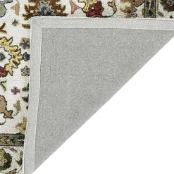 Kirklands Home Jackson Ivory Hand-Tufted Area Rug, 5x7 New