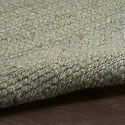 Kirklands Home Jaxon Sage Natural Jute Area Rug, 5x7 Green Sale