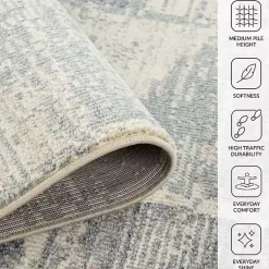 Kirklands Home Jordan Aly Modern Area Rug, 5x7 Best