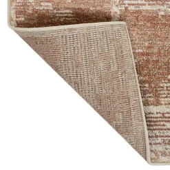 Kirklands Home Jordan Aly Sand Modern Area Rug, 5x7 Red Best