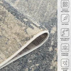Kirklands Home Jordan Delia Modern Runner, 2x10 Gray Discount