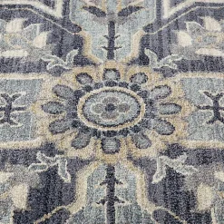 Kirklands Home Jordan Eva Medallion Runner, 2x10 Purple Hot