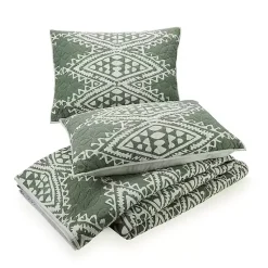 Kirklands Home Justina Blakeney Aisha King Quilt Set Green Hot