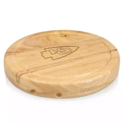 Kirklands Home Kansas City Chiefs Cheese Board and Tool Set Tan New