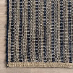 Kirklands Home Lake Striped Emily Henderson x RugsUSA Rug, 8x10 Clearance