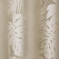 Kirklands Home Leilani Palm Leaf Curtain Panel, 63 in. Tan Outlet