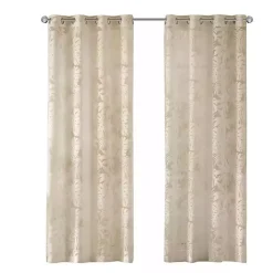 Kirklands Home Leilani Palm Leaf Curtain Panel, 84 in. Tan Discount