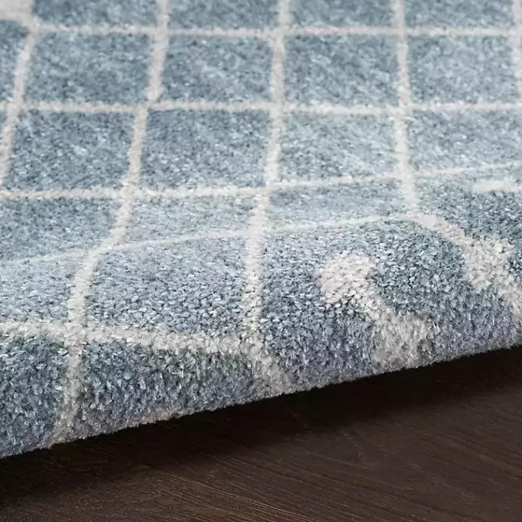 Kirklands Home Light Moroccan Washable Runner, 2x12 Blue Discount