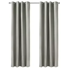 Kirklands Home Light Alpine Blackout Curtain Panel, 63 in. Gray Sale