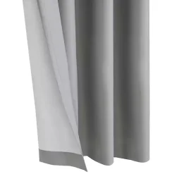 Kirklands Home Light Alpine Blackout Curtain Panel, 63 in. Gray Sale