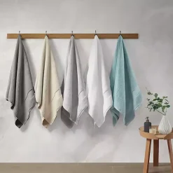 Kirklands Home Light 6-pc. Cotton Bath Towel Set Gray Sale