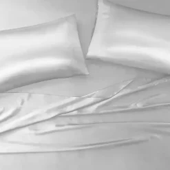 Kirklands Home Light Satin 6-pc. King Sheet Set Gray Discount