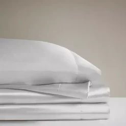 Kirklands Home Light Satin 6-pc. King Sheet Set Gray Discount