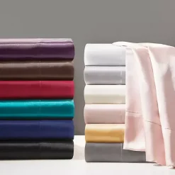 Kirklands Home Light Satin 6-pc. Queen Sheet Set Gray Sale