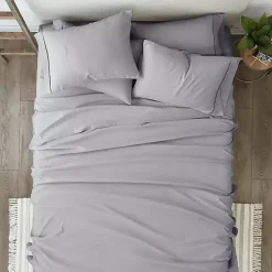 Kirklands Home Light Ultra Soft 6-pc. Full Sheet Set Gray Outlet