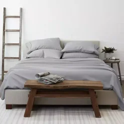 Kirklands Home Light Ultra Soft 6-pc. Queen Sheet Set Gray Clearance