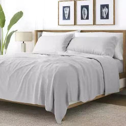 Kirklands Home Light Ultra Soft 3-pc. Twin Sheet Set Gray Clearance