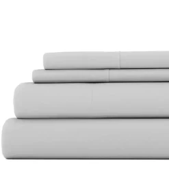 Kirklands Home Light Ultra Soft 3-pc. Twin XL Sheet Set Gray New