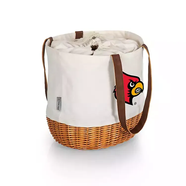 Kirklands Home Louisville Cardinals Canvas Tote Bag Red