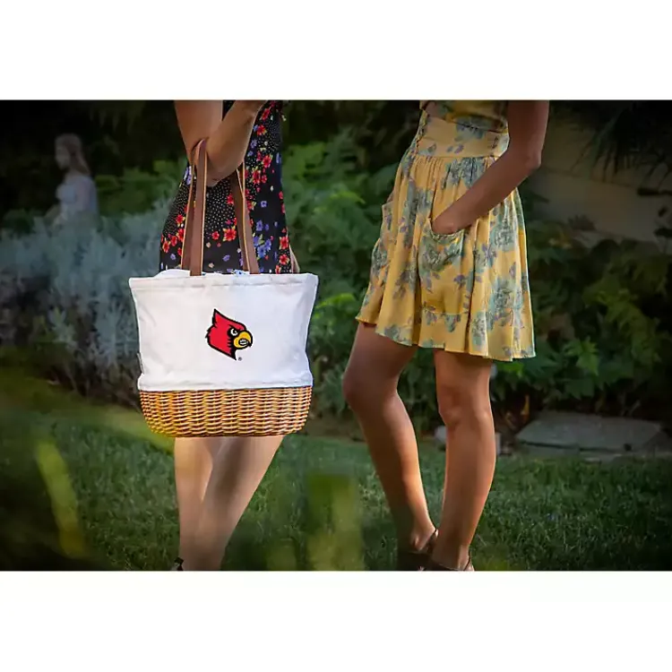 Kirklands Home Louisville Cardinals Canvas Tote Bag Red