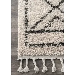 Kirklands Home Macey Moroccan Diamond Area Rug, 8x10 Best