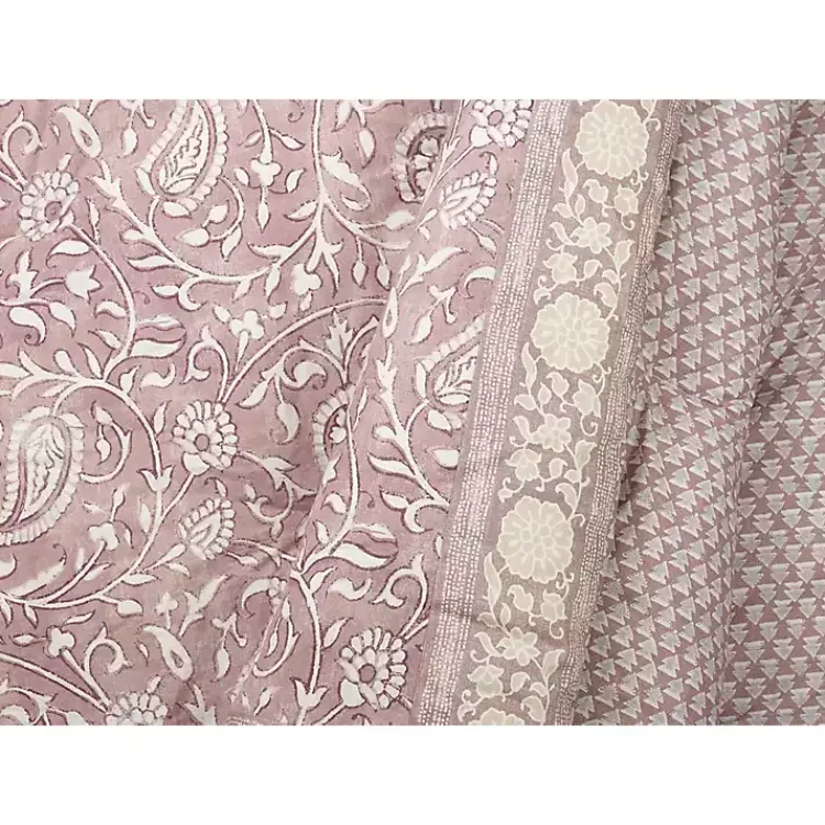Kirklands Home Mauve Scorro 5-pc. Queen Comforter Set Purple Hot