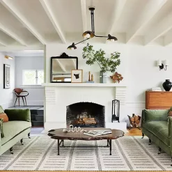 Kirklands Home Merrick Emily Henderson x RugsUSA Area Rug, 5x8 Hot