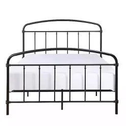 Kirklands Home Midnight Vintage Arch Full Bed Frame Black Sale