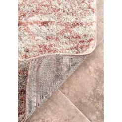Kirklands Home Modern Hattie Area Rug, 8x10 Pink Best