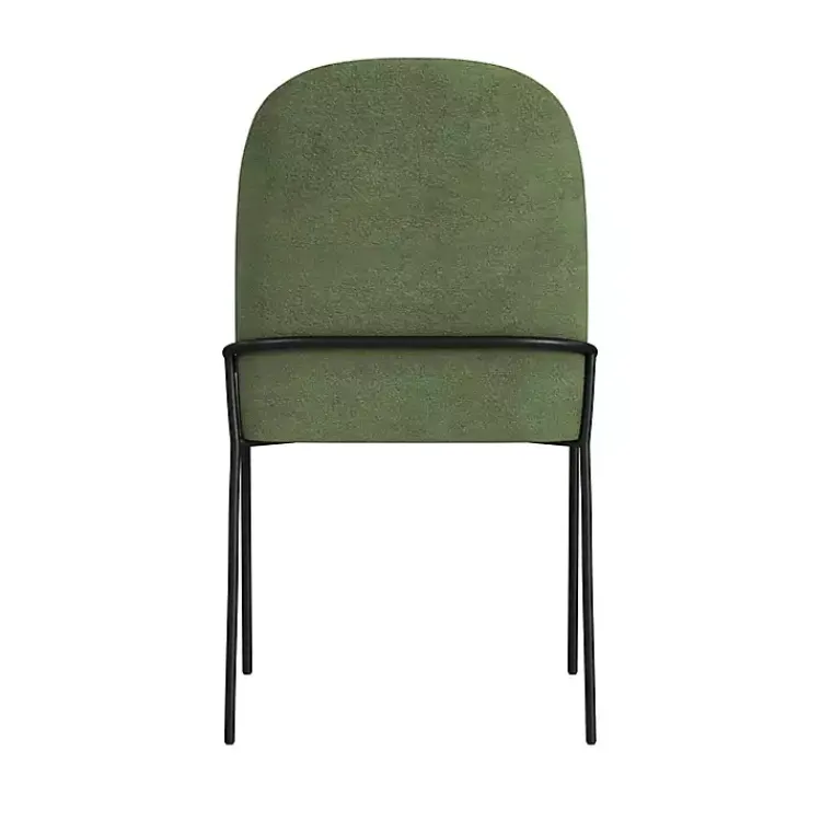 Kirklands Home Moss Velvet Metal Dining Chair Green Online
