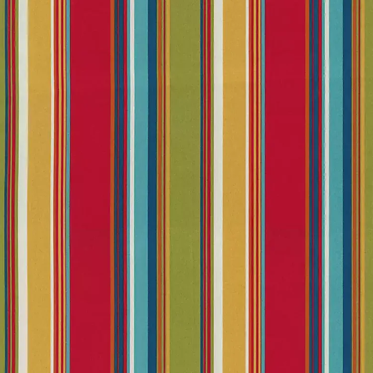 Kirklands Home color Striped Outdoor Pillows, Set of 2 Multi New