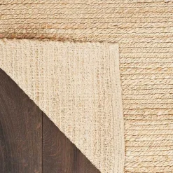 Kirklands Home Natural Bleach Jute Reversible Area Rug, 5x7 Tan Outlet