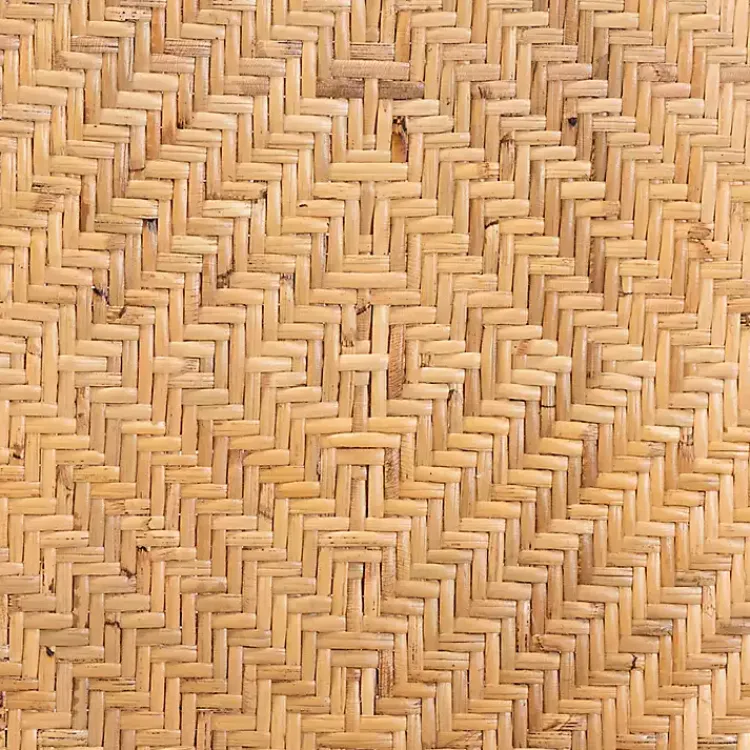 Kirklands Home Natural Rat Woven Irene Dining Chair Tan Discount