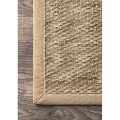 Kirklands Home Natural Seagrass Percey Area Rug, 8x10 Tan Online