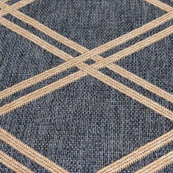 Kirklands Home Navy Adelaide Trellis Outdoor Area Rug, 6x9 Blue Online