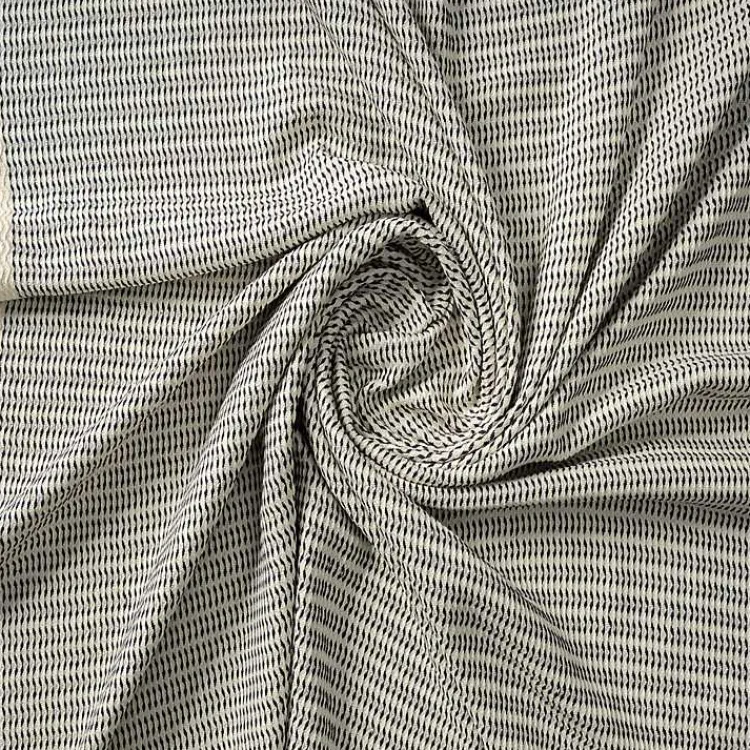 Blankets & Throws>Kirklands Home Navy and White Stripes Cotton Throw