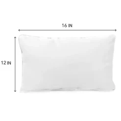 Kirklands Home Navy Dogs Welcome Outdoor Lumbar Pillow Clearance