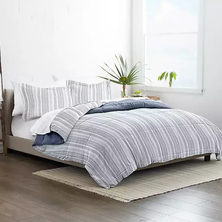Kirklands Home Navy Farmhouse Dreams Queen 3-pc. Comforter Set Best