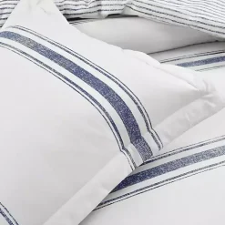 Kirklands Home Navy Stripe 3-pc. King Comforter Set Hot