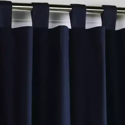 Kirklands Home Navy Weathermate Blackout Curtain Panel, 63 in. Blue Sale