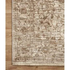Kirklands Home Neutral Sorrento Medallion Area Rug, 6x9 Tan Online