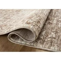 Kirklands Home Neutral Sorrento Medallion Area Rug, 7x10 Tan Clearance
